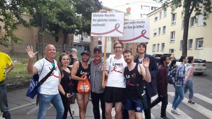 Die Love Rebels auf dem CSD 2017