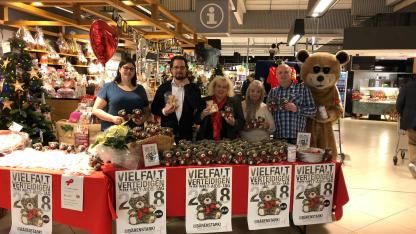Bärchen-Verkaufsaktion im Rewe-Center Egelsbach 2018