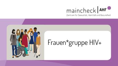 Banner Frauengruppe HIV+