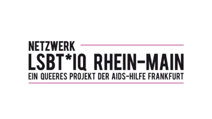 Schriftzug LSBTI*IQ-Netzwerk Rhein-Main