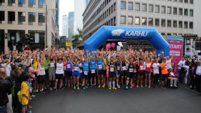 Startaufstellung LAUF FÜR MEHR ZEIT 2018