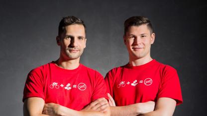 André (l.) und Fabian von Andre's Ride