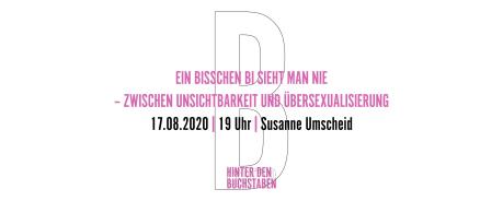 Online-Vortrag: Hinter den Buchstaben – B mit Susanne Umscheid