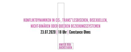 Online-Vortrag: Hinter den Buchstaben – L mit Constance Ohms