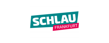 SCHLAU Frankfurt Schriftzug Schlau Frankfurt