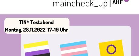TIN* Testabend Grafik mit Infotext zu TIN* Testabend