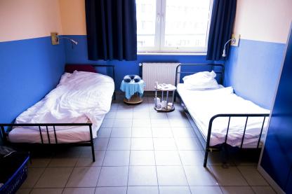 Blick in ein Doppelzimmer Blick in ein Doppelzimmer